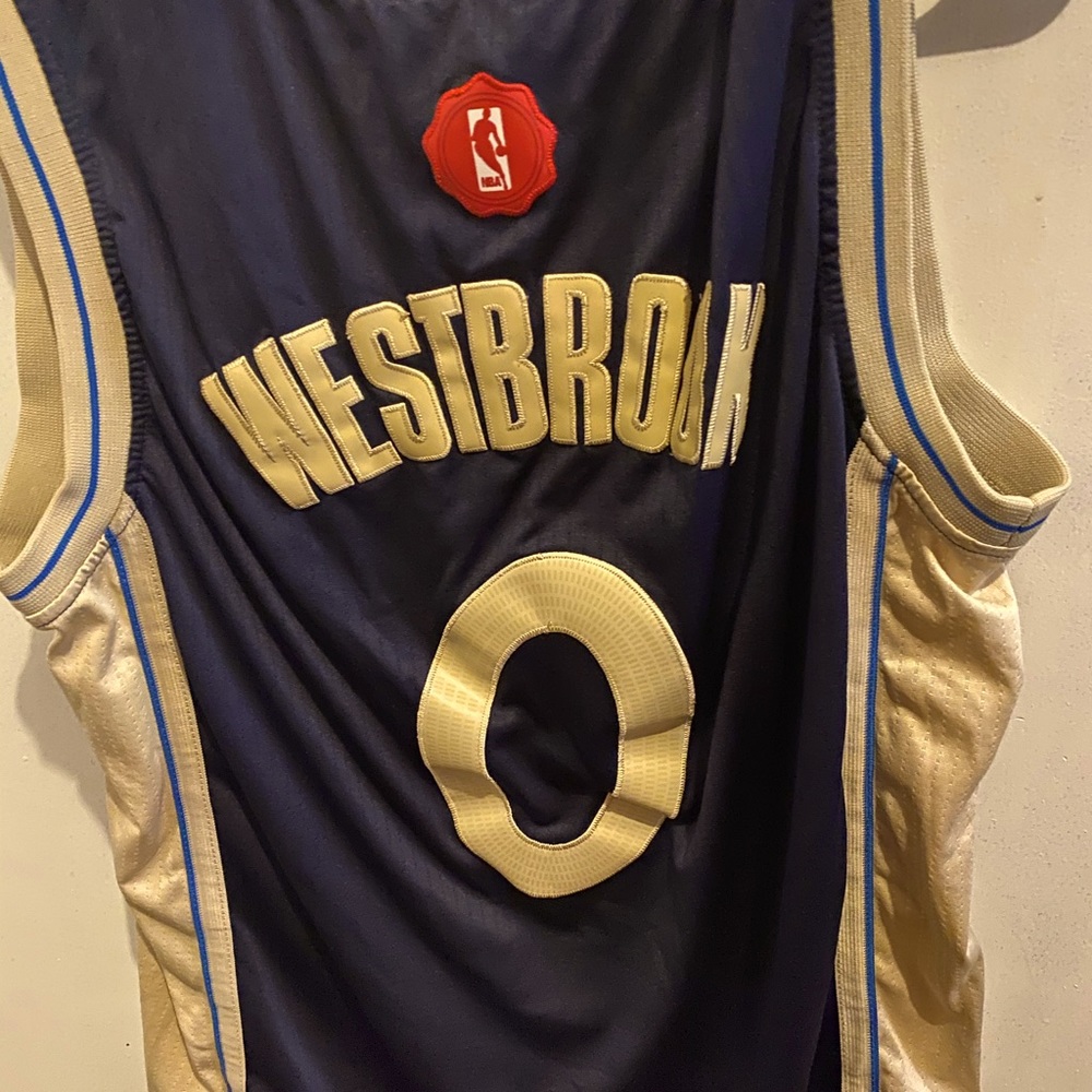 Russell Westbrook Christmas jersey